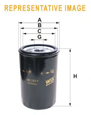 WIX FILTERS wf8047 -  Топливный фильтр